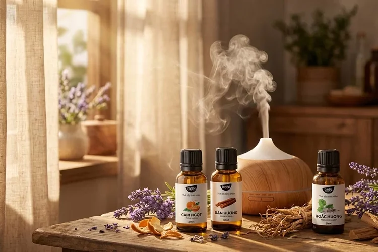 7 Mùi Hương Tinh Dầu Giúp Thư Giãn Sau Một Ngày Dài